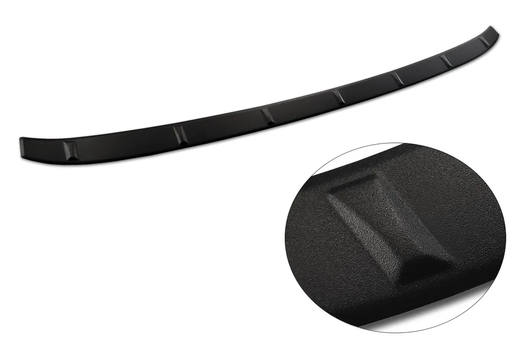 Rear bumper protector BMW 3 G20 limousine M-Pakiet 2018-> 2022 (black MAT) AVISA 2/40323