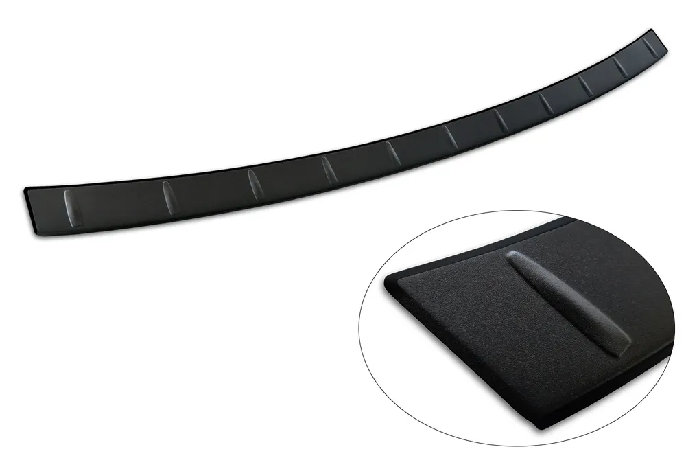Rear bumper protector RENAULT ESPACE VI E-TECH FULL HYBRID 2023-> (black MAT) AVISA 2/40355