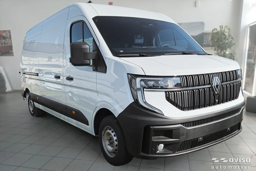 Rear bumper protector RENAULT MASTER IV 2024- > (black MAT) AVISA 2/40386