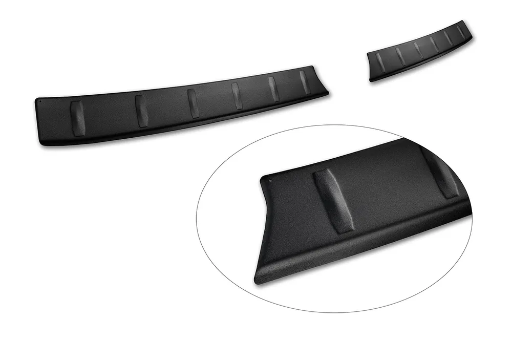 Rear bumper protector LEAPMOTOR C10 2024-> (black MAT) AVISA 2/40402