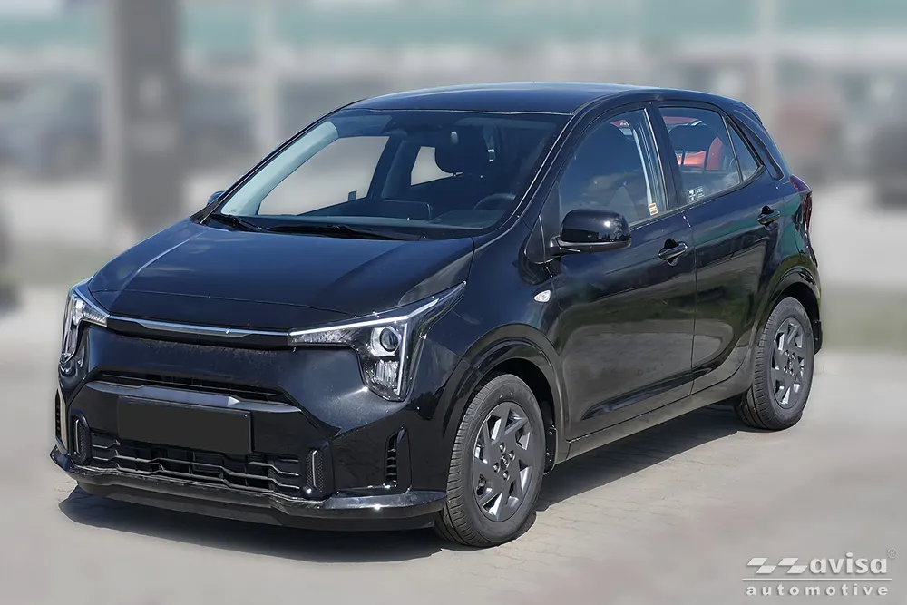 Galinio buferio apsauga KIA PICANTO III FL 2024-> (juodas matinis) AVISA 2/40409