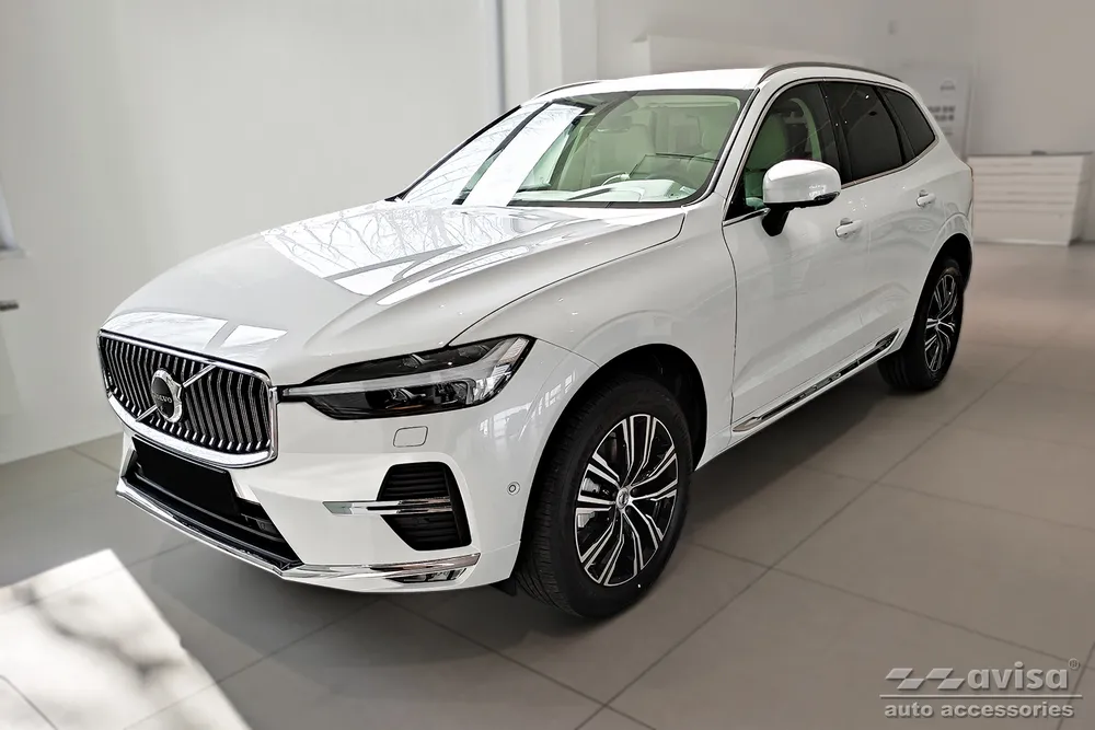 Galinio buferio apsauga VOLVO XC60 II / R-Design 2017-2021, FL2021-2025, FL 2025-> / VOLVO XC60 II Plug-In Hybrid 2019-2021, FL2021-2025, FL 2025- (SOFT SILVER) AVISA 2/41106