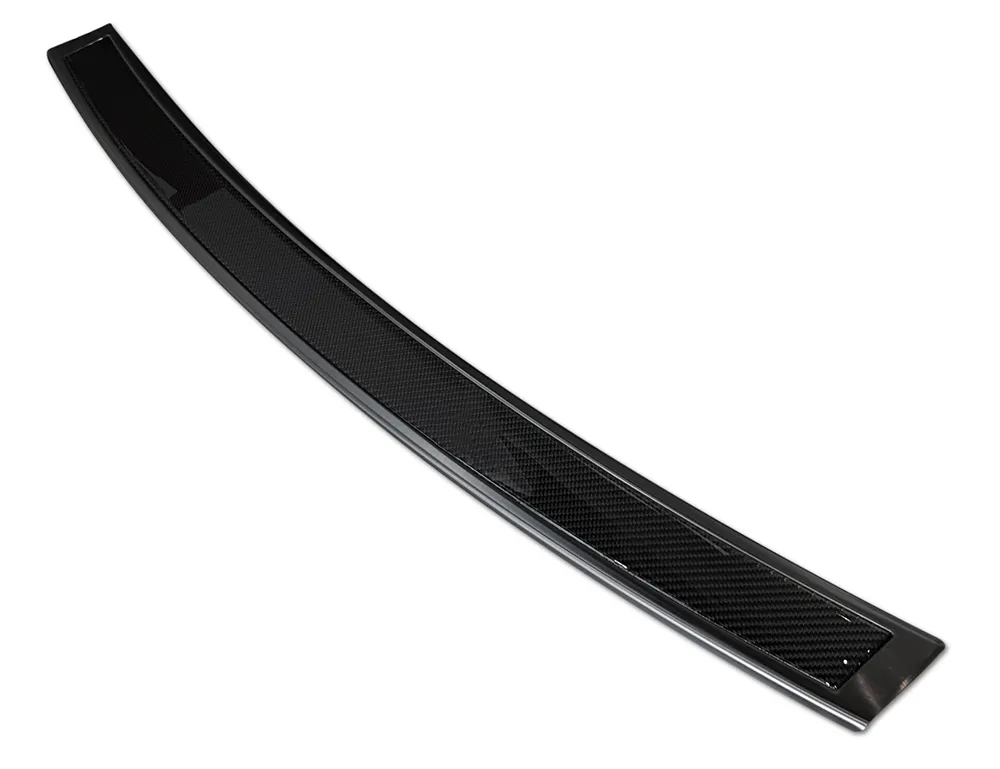 Galinio buferio apsauga BMW X5 F15 2013-> (black steel, black carbon fiber) AVISA 2/44038