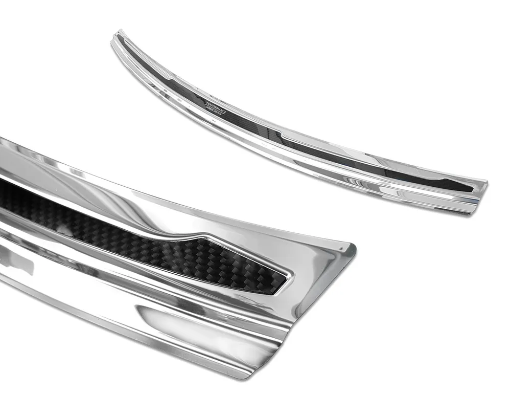 Rear bumper protector PORSCHE CAYENNE III (P0536) 2017 -2023 