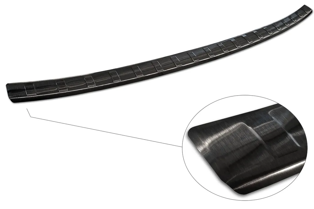 Rear bumper protector MITSUBISHI ECLIPSE CROSS PHEV suv FL2021-> (black) AVISA 2/45106