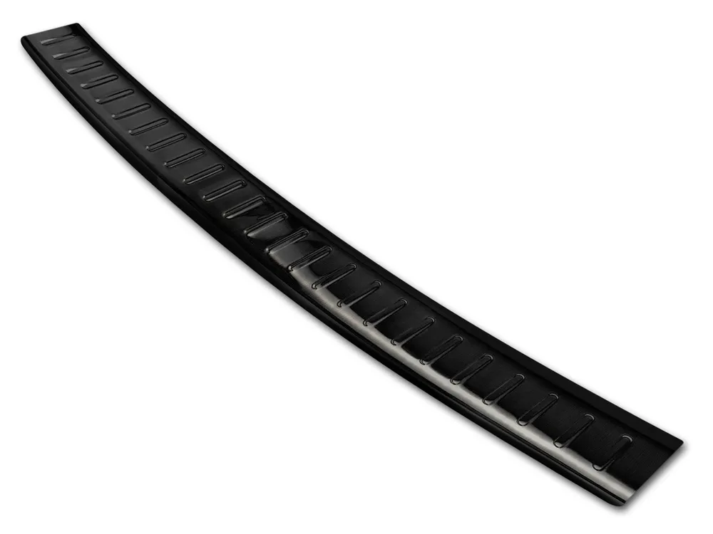 Rear bumper protector MERCEDES C Class W205 T-model 2014-2018, FL2018-2021 (black) AVISA 2/45117