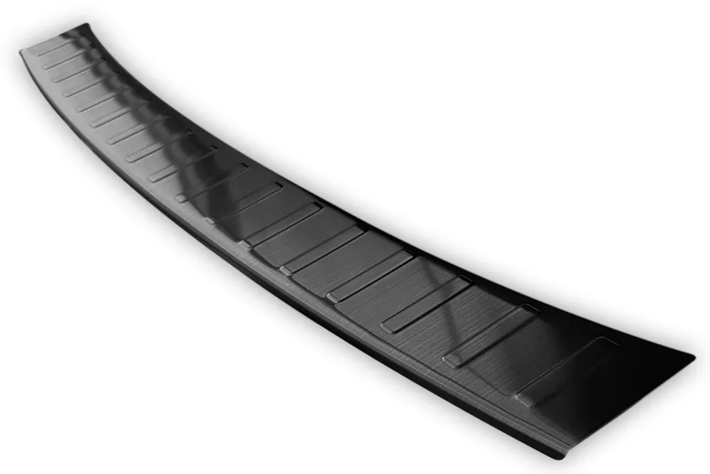 Rear bumper protector SKODA FABIA III combi 2014-2018 (black) AVISA 2/45159