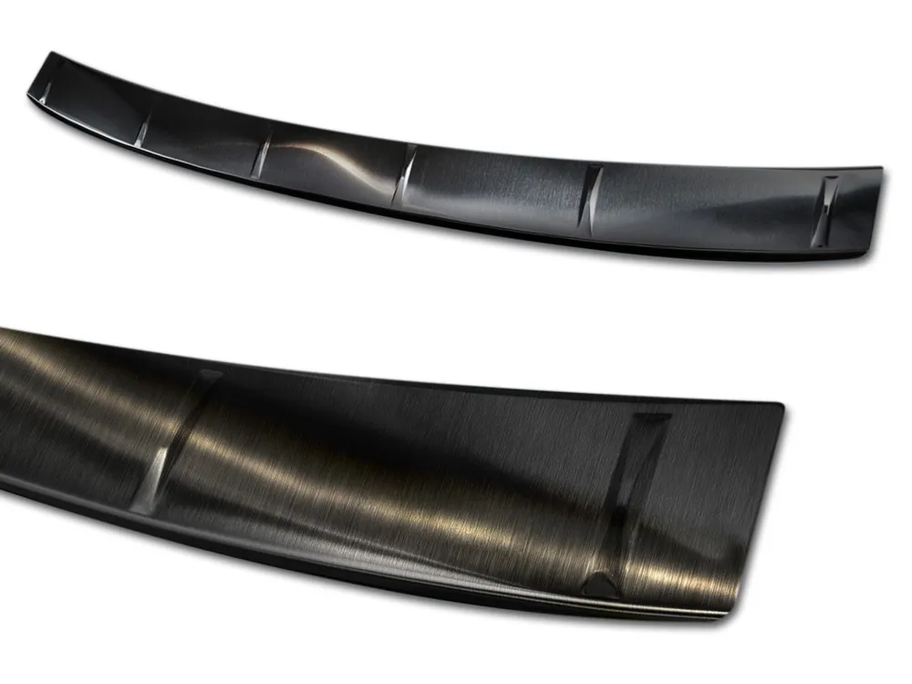 Rear bumper protector BMW X1 II F48 M-Pakiet 2015-2019, FL2019-2022 (black) AVISA 2/45209