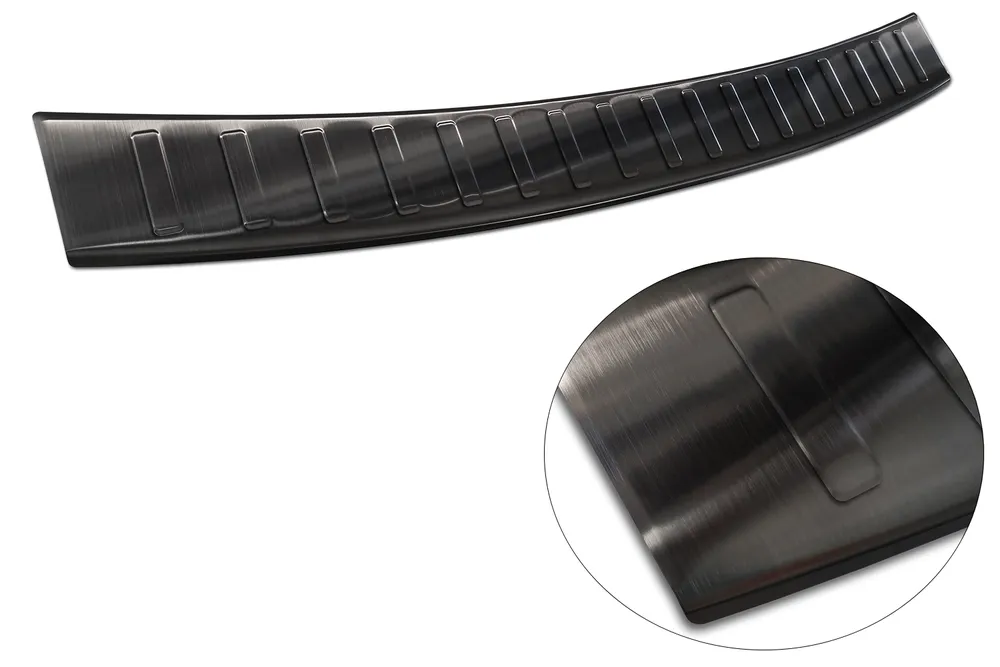Rear bumper protector SKODA OCTAVIA III Scout 5d 2014-2020 (black) AVISA 2/45249