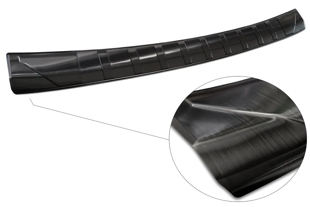 Rear bumper protector MERCEDES C Class V T-model S206 2021-> (black) AVISA 2/45267