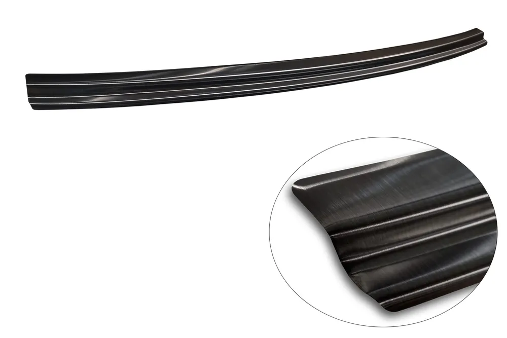Rear bumper protector MERCEDES EQC (N293) 2019-> (black) AVISA 2/45297