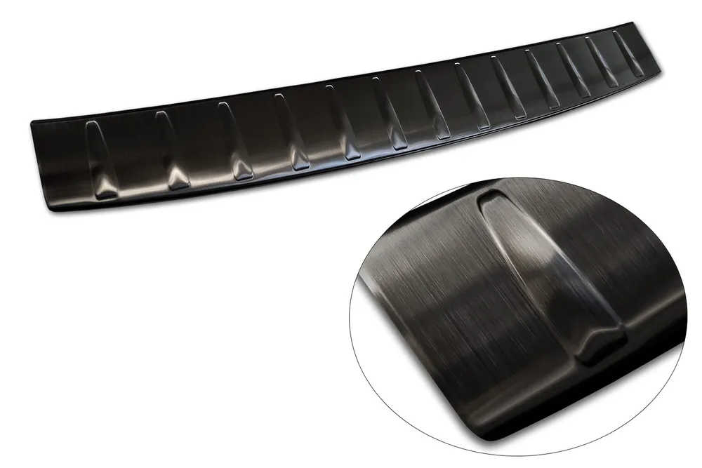 Rear bumper protector MERCEDES EQS SUV (X296) 2022-> (black) AVISA 2/45298
