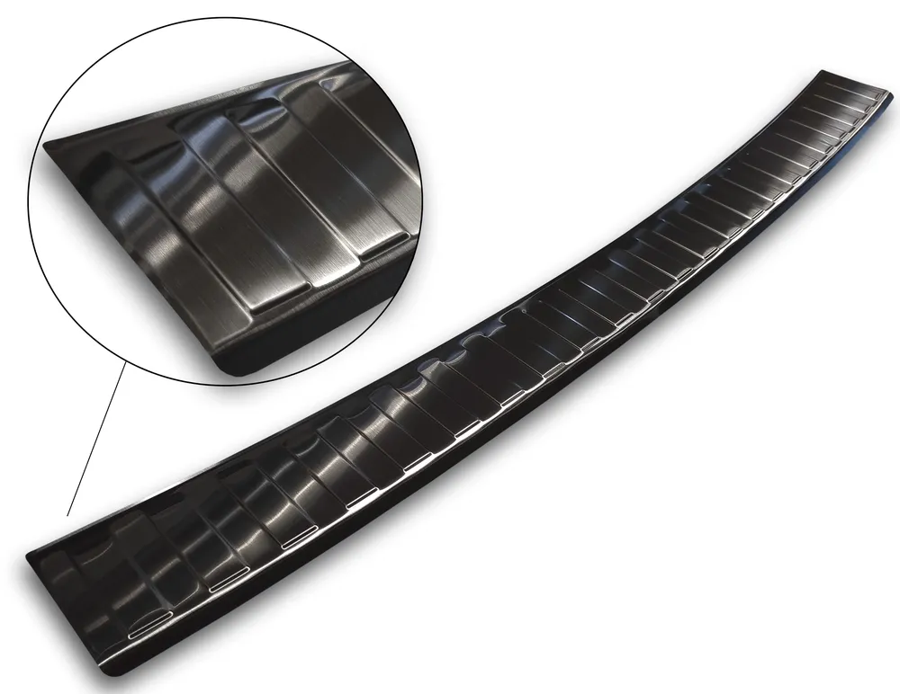 Rear bumper protector PEUGEOT 308 II SW combi 2013-2017, FL2017-2021 (black) AVISA 2/45320