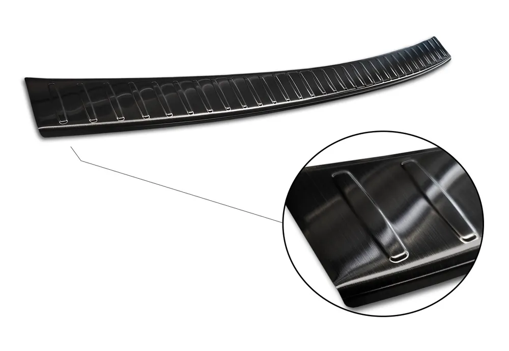 Rear bumper protector SUZUKI VITARA II / Hybrid 2015-2018, FL2018-2024, FL 2024- > (black) AVISA 2/45330