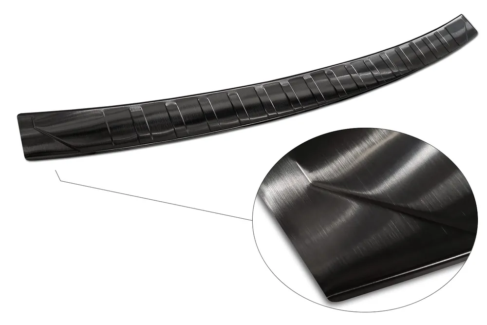 Rear bumper protector BMW X5 III F15 M-Pakiet 2013-2018 (black) AVISA 2/45341