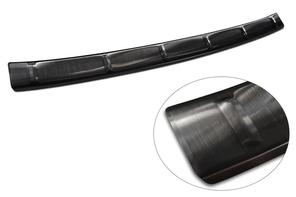 Rear bumper protector HONDA CIVIC XI hatchback 2022-> (black) AVISA 2/45351
