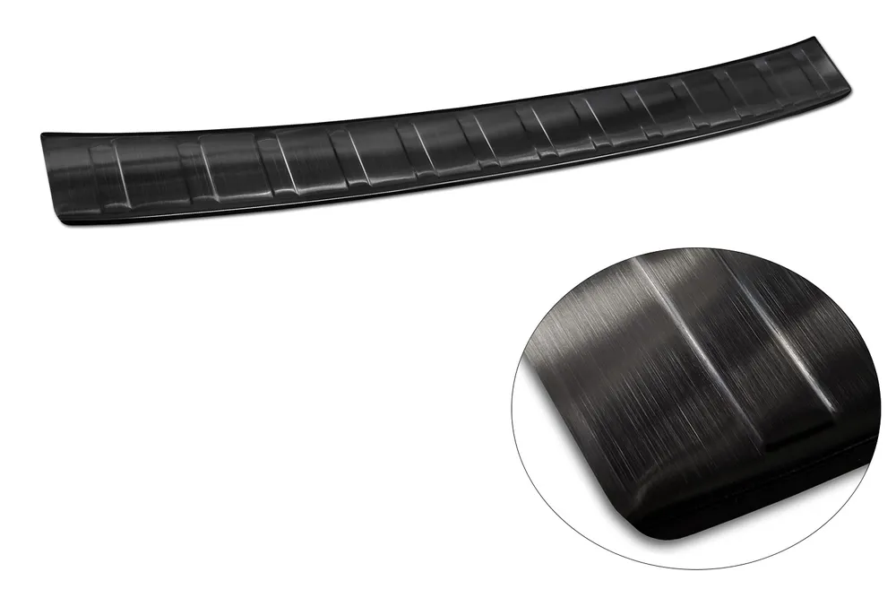 Rear bumper protector BMW 3 G21 VII Touring 2018-2022 (black) AVISA 2/45355