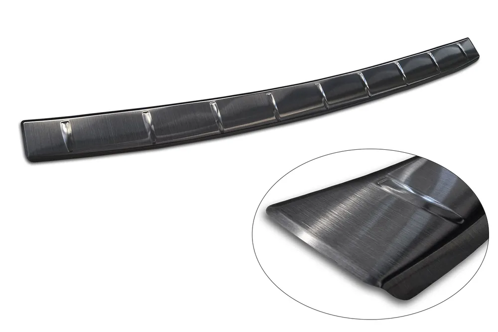 Rear bumper protector SKODA KAMIQ crossover FL 2024-> (black) AVISA 2/45381