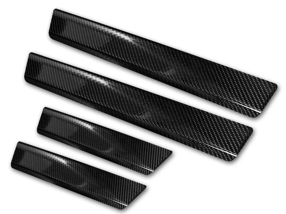 Door Sills ( 4 Pcs) VOLVO S60 III 2018-> / VOLVO V60 II combi 2018-> / VOLVO V60 II CROSS COUNTRY 2018-> (black) AVISA 2/48008