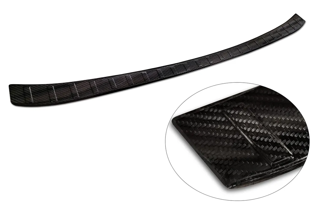 Rear bumper protector BMW iX (I20) 2021-> (carbon fiber) AVISA 2/49305