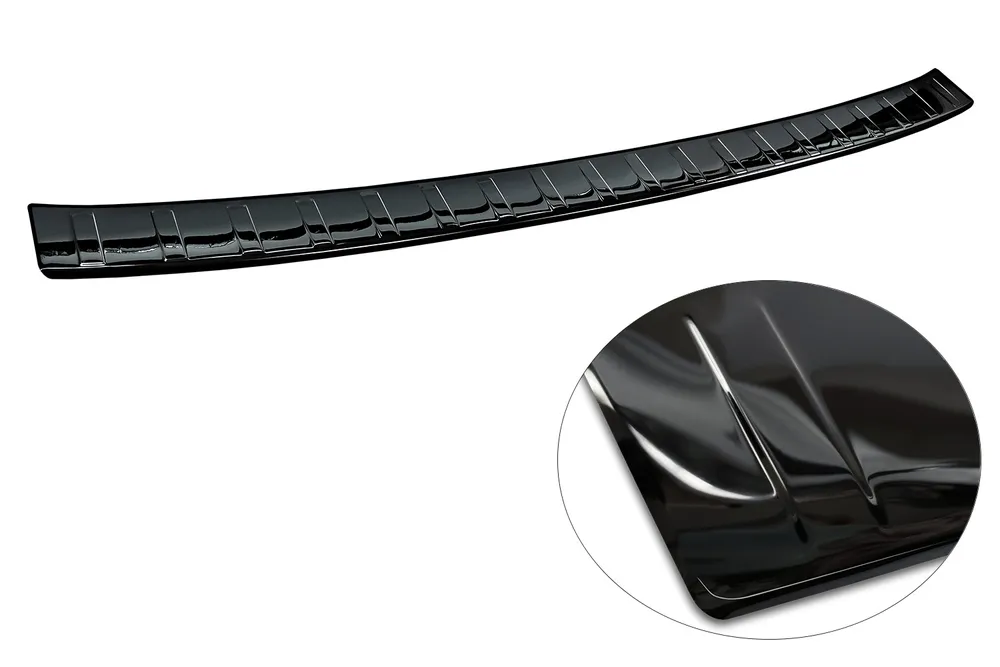 Rear bumper protector BMW X1 III U11 2022-> / BMW X1 III U11 X -line 2022-> (black mirror) AVISA 2/51046