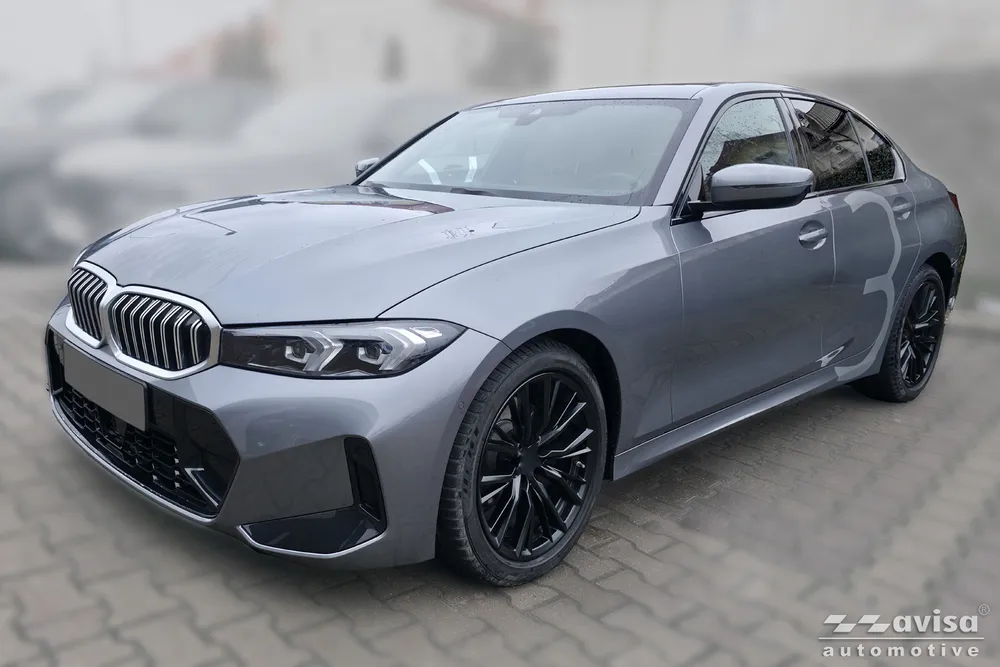 Trunk lid trim BMW 3 (SEDAN) G20 M-PAKIET 2018- 2022 Fl.2022-2024 Fl.2024- / SERIA 3 (SEDAN) G80 M Competition 2020-2022 Fl.2022-2024 Fl.2024- (black mirror) AVISA 2/51126