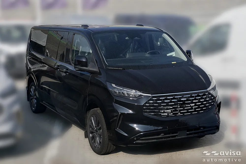 Bagažinės dangčio apsauginė juosta FORD TOURNEO CUSTOM II 2023-> (juodas veidrodinis) AVISA 2/51138