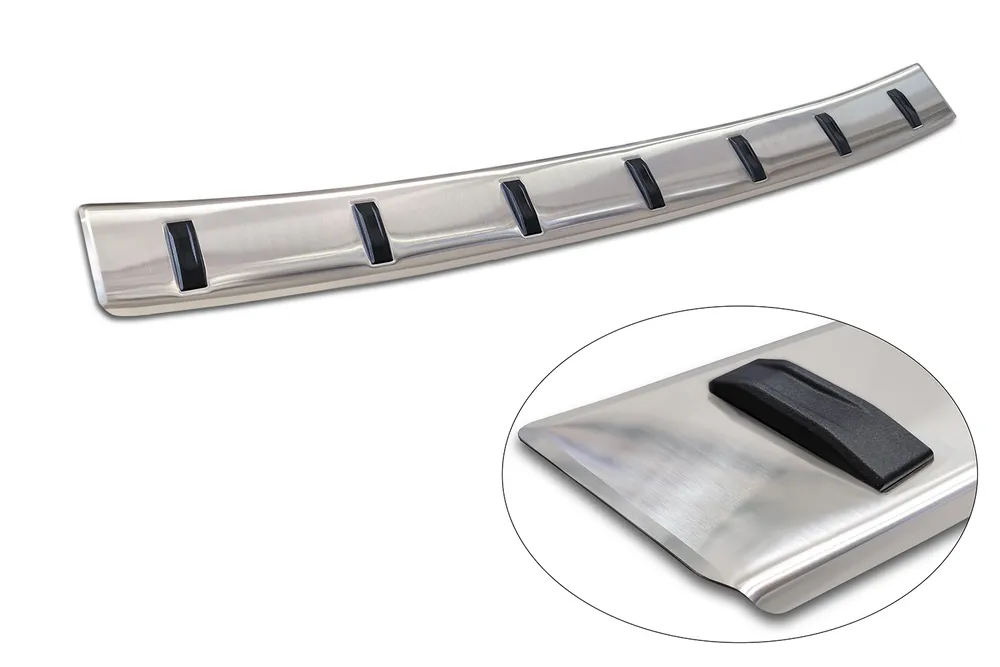 Rear bumper protector VOLKSWAGEN TIGUAN III 2024 -> (silver satine) AVISA 2/52053