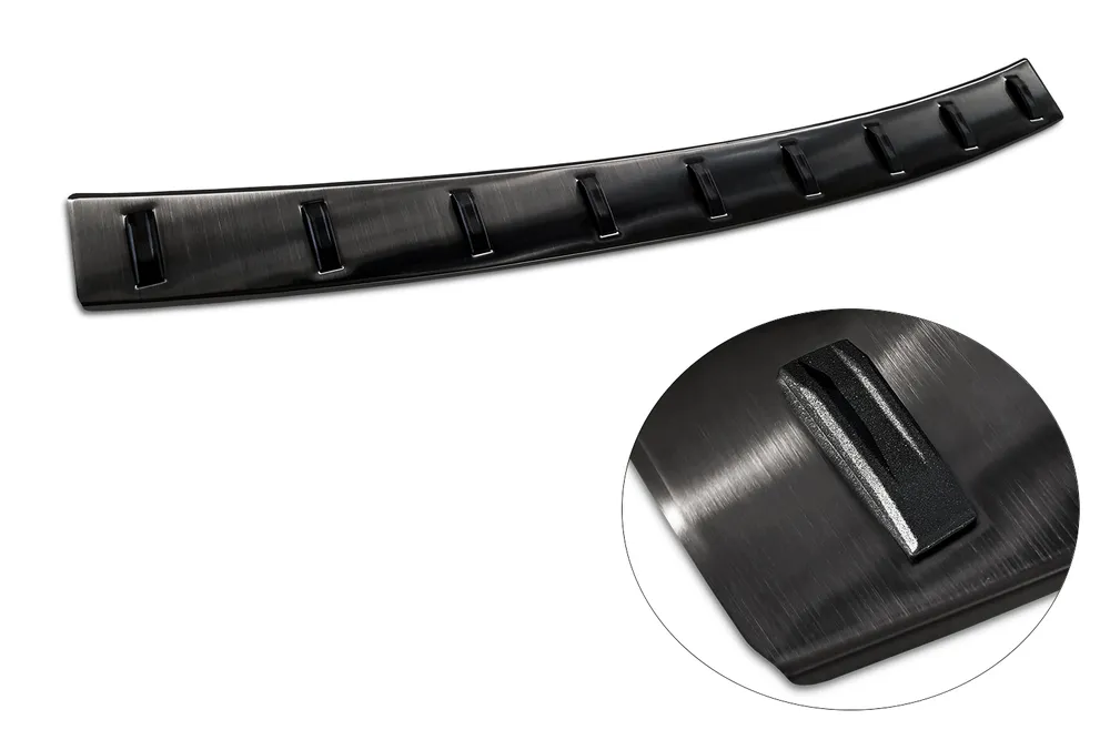 Galinio buferio apsauga DACIA DUSTER 2010-2013, FL2013-2017 Strong Edition (juodas) AVISA 2/54004