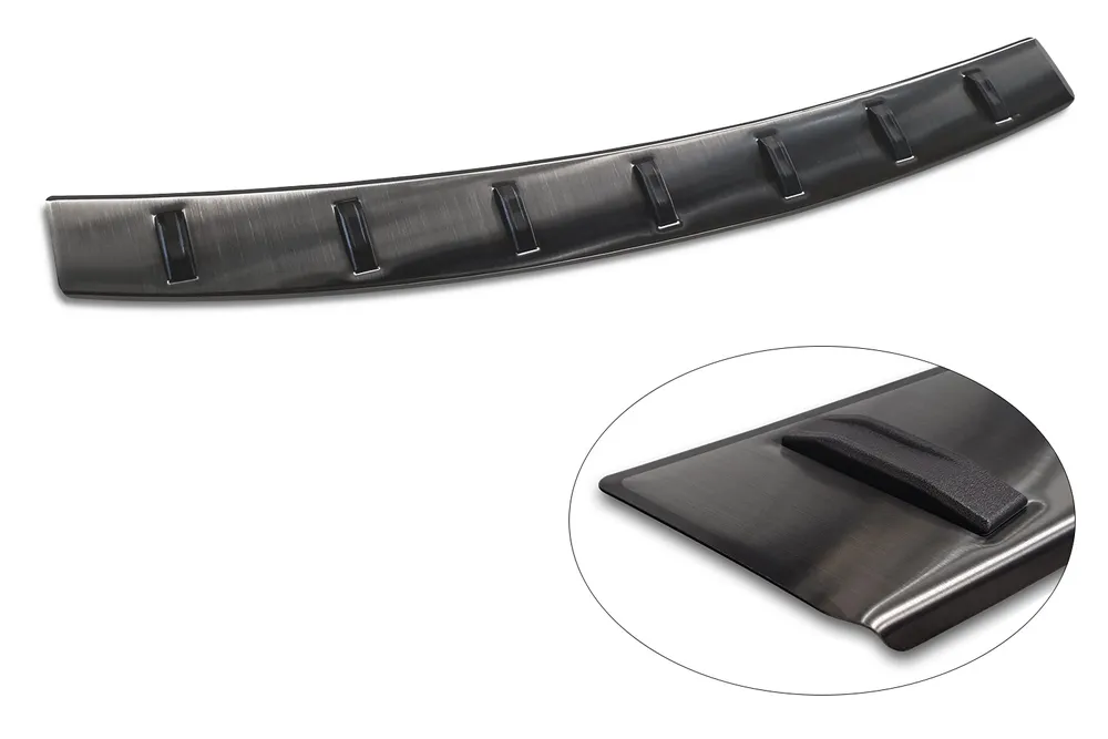 Rear bumper protector BMW X5 IV G05 M-pakiet 2018-2023 Fl.2023- (black) AVISA 2/54045