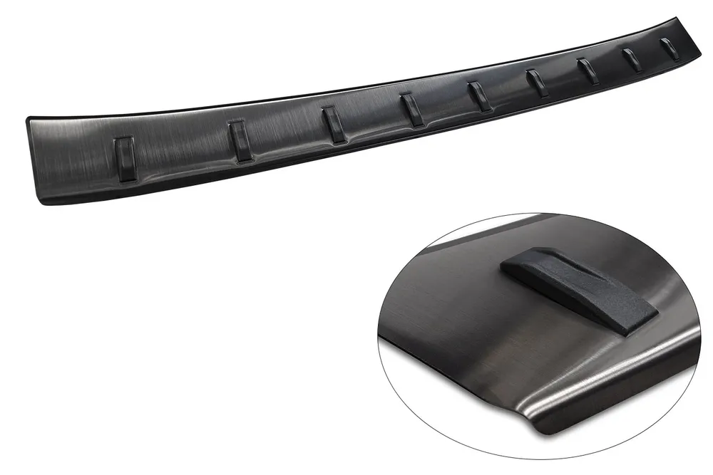 Rear bumper protector VOLKSWAGEN ID BUZZ (EB) 2022-> / ID BUZZ CARGO (EBN) 2022 -> (black) AVISA 2/54048
