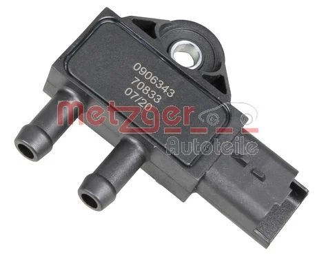 Senzor, izpušni tlak METZGER 0906343