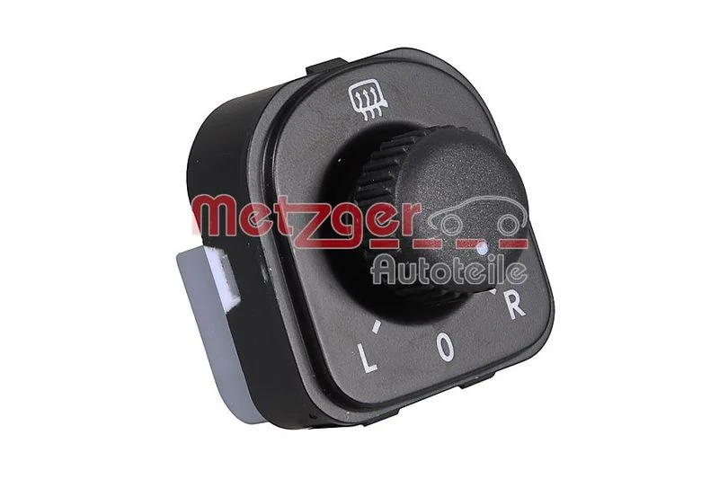 Switch, exterior mirror adjustment METZGER 09161125