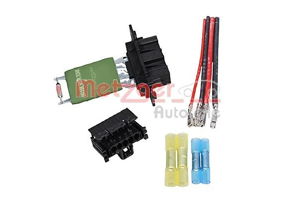 Resistor, interior blower METZGER 0917697