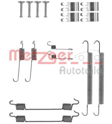 Accessory Kit, brake shoes METZGER 105-0029