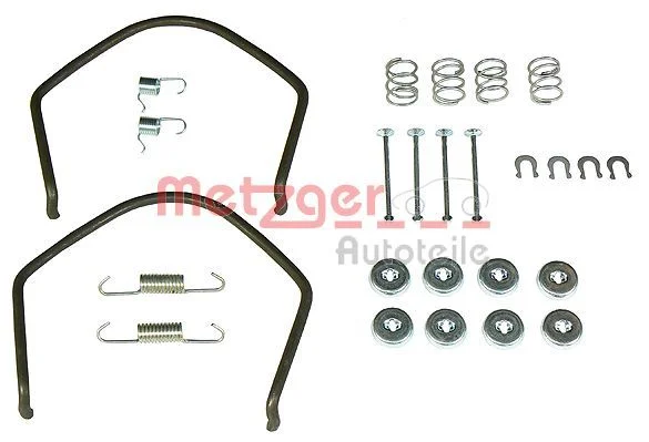 Accessory Kit, brake shoes METZGER 105-0638