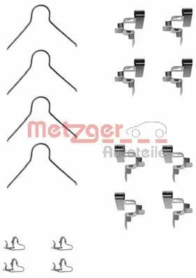 Accessory Kit, disc brake pad METZGER 109-1030