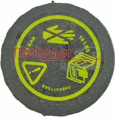 Pokrovček, rezervoar za hladilno tekočino METZGER 2140152
