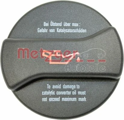 Cap, oil filler neck METZGER 2141002
