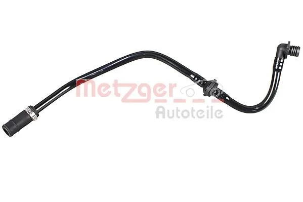 Vacuum Line, brake booster METZGER 2180015