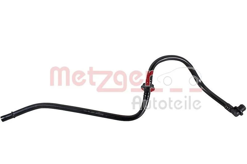 Vacuum Line, brake booster METZGER 2180047