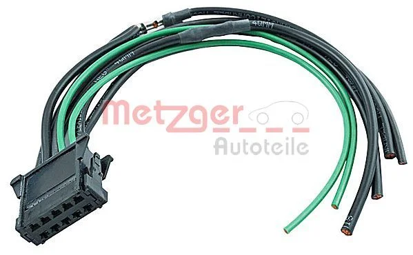 Komplet za popravilo kablov, notranji ventilator za ogrevanje, (sistem za predgrevanje motorja) METZGER 2322014