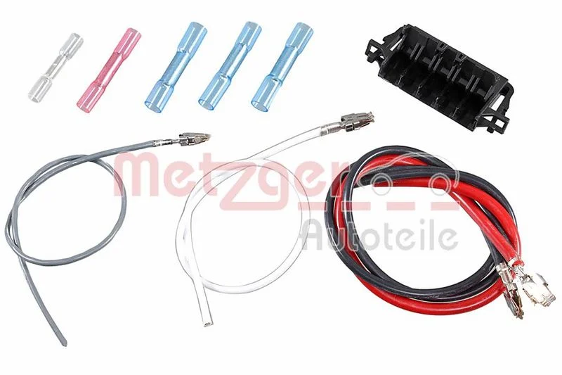 Cable Repair Set, series resistor (air conditioning blower) METZGER 2324173
