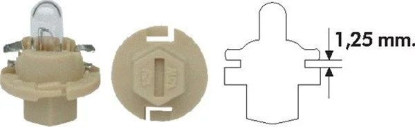 Žarnica, instrumentna osvetlitev MAGNETI MARELLI 002053200000