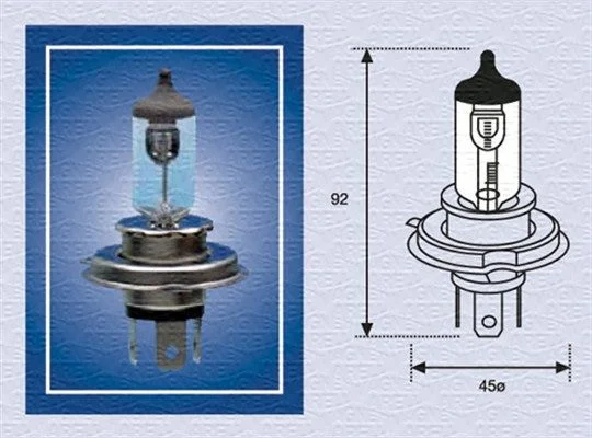 Žarnica, reflektor MAGNETI MARELLI 002156100000