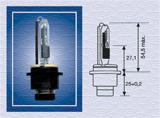 Žarnica, reflektor MAGNETI MARELLI 002542100000