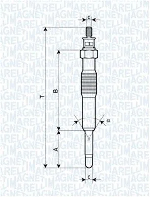 Žarilni svečnik MAGNETI MARELLI 062900017304