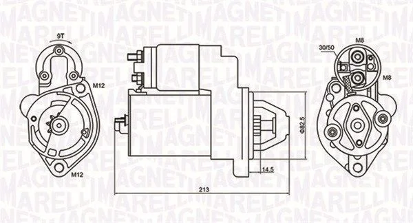 Starter MAGNETI MARELLI 063720612010