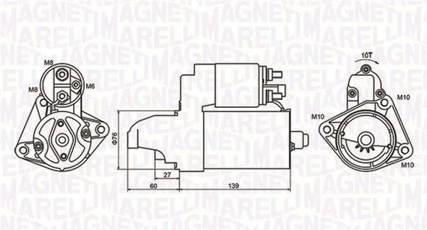 Začetni MAGNETI MARELLI 063721050010
