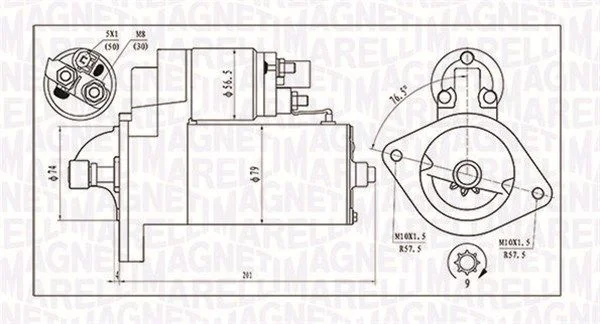 Začetni MAGNETI MARELLI 063721135010